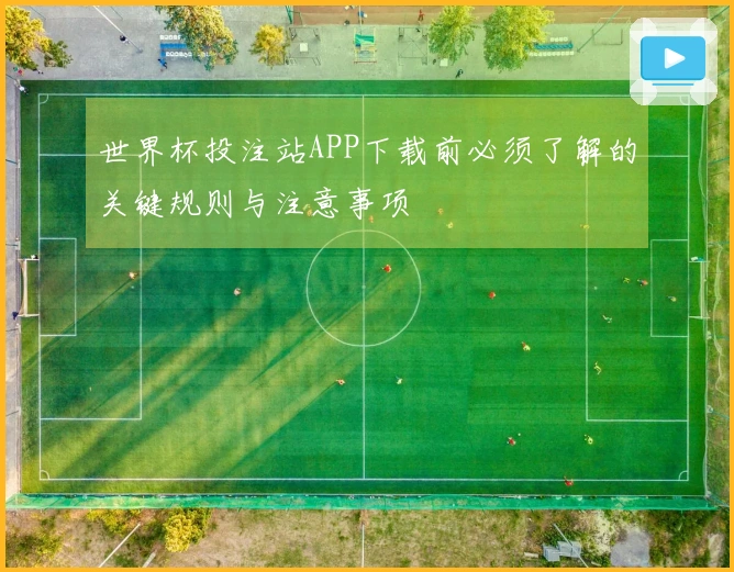 世界杯投注站APP下载前必须了解的关键规则与注意事项